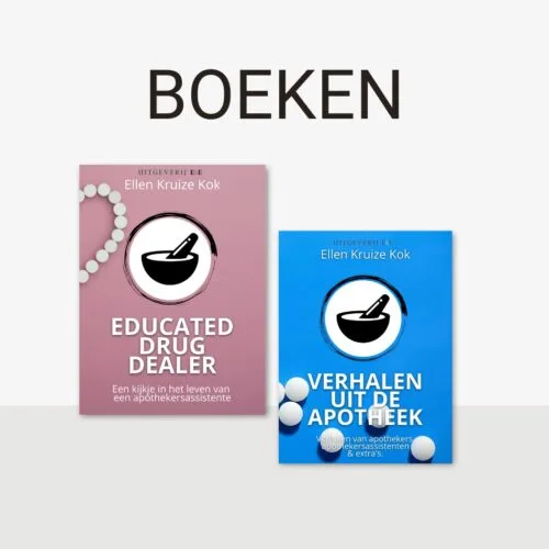 2 boeken over de apotheek (Combi boek 1 en boek 2)