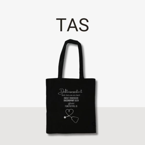 Tas apothekersassistent onmisbaar