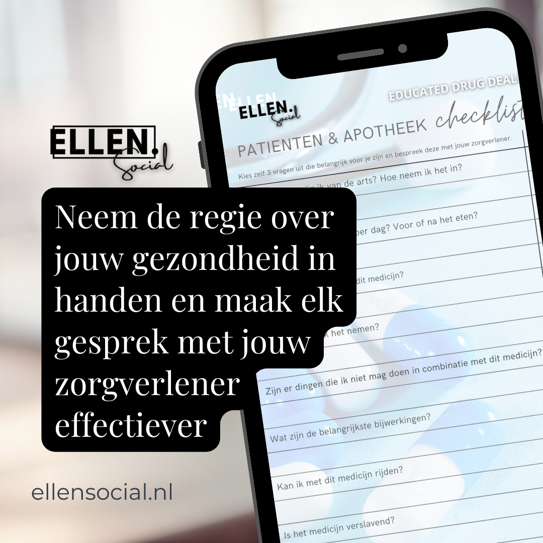 Checklist Patient Arts En Apotheek Ellensocial