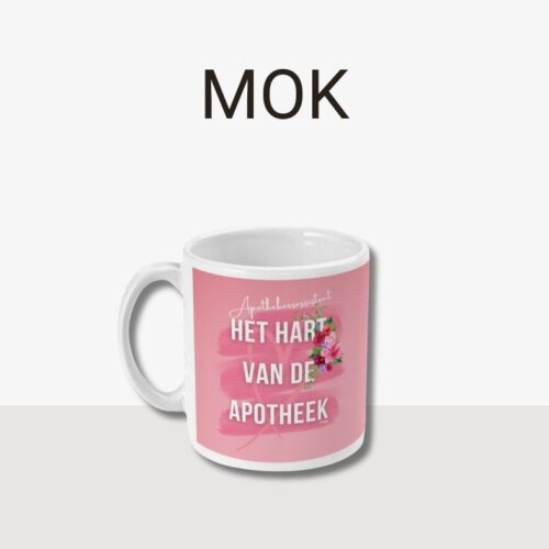 Apothekersassistent hart van de apotheek - Mok