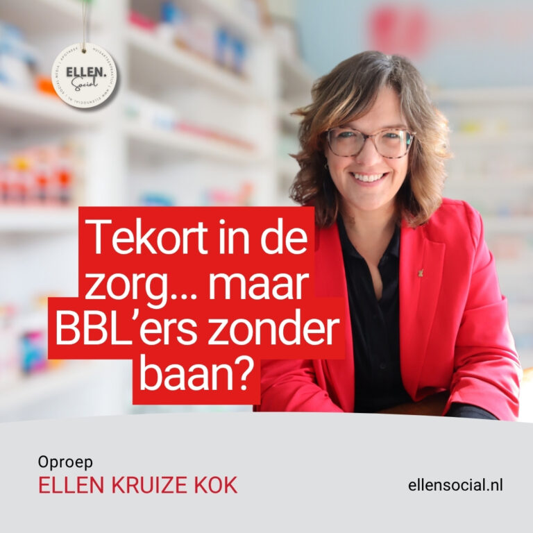 Tekort in de zorg… maar BBL’ers zonder baan?